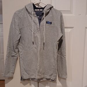 LL Bean Women's Gray Hoodie Sweater